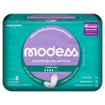 Absorvente Geriátrico Incontinência Moderada 8un Evergreen