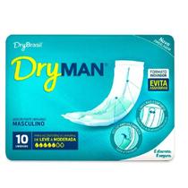 Absorvente Geriatrico Masc Dryman 12 Pct C/10 Cxf