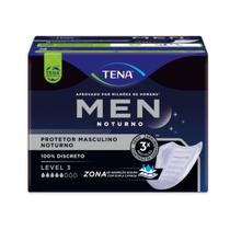 Absorvente Geriátrico Masculino Tena Men Diurno Ou Noturno - Noturno