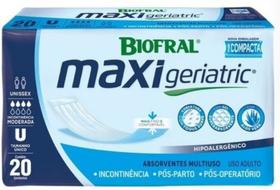 Absorvente Geriatrico MaxiGeriatric Biofral s/ Fita 20 unidades