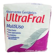 Absorvente Geriátrico Multiuso (ULTRAFRAL) - Pacote com 18 Unidades