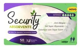 Absorvente Geriátrico Pós Parto E Operatório Security 1 Pacote Com 50 Unidades