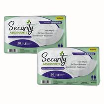 Absorvente Geriatrico Security s/ Fita 100 Unidades Absorvente Geriatrico Security s/ Fita 100 Unidades