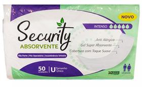 Absorvente Geriatrico Security s/ Fita 50 Unidades