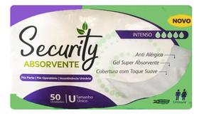 Absorvente Geriátrico Security Tamanho Único - 50 Unidades