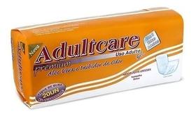 Absorvente Geriátrico Unissex Adultcare Premium 20un