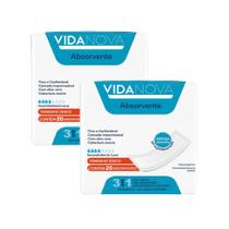 Absorvente Geriátrico Vida Nova - 2 Pacotes - 40 Unidades
