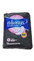 Absorvente Grande Noturno Suave Com 8 Unidades Always