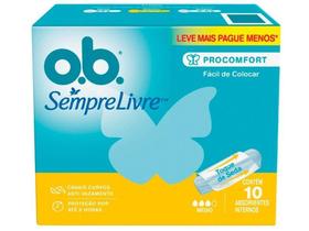 Absorvente Interno Dia e Noite O.B. Original - 10 Unidades Absorvente Interno Dia e Noite O.B. Original - 10 Unidades