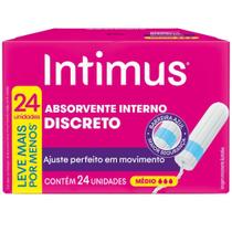 Absorvente Interno Intimus Discreto 24 Unidades Absorvente Interno Intimus Discreto 24 Unidades