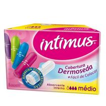 Absorvente Interno Intimus Médio 8 Unidades Absorvente Interno Intimus Médio 8 Unidades