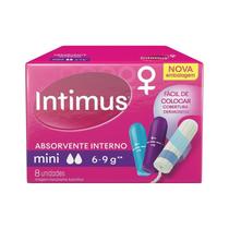 Absorvente Interno Intimus Mini 08 Unidades