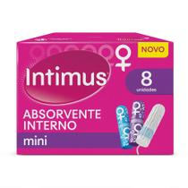 Absorvente Interno Intimus Mini 8 Unidades