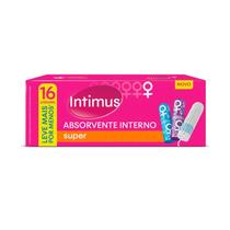 Absorvente Interno Intimus Super 16 unidades