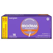 Absorvente Interno Modess Tamanho Super 16un