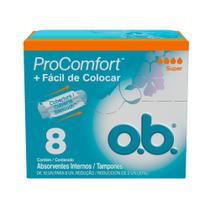 Absorvente Interno O.B Super 8 Unidades