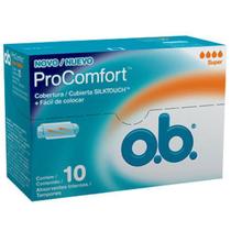 Absorvente Interno OB Leve 10 Unidades - Pague 8