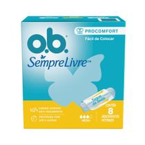 Absorvente Interno OB ProComfort Médio 8 Unidades