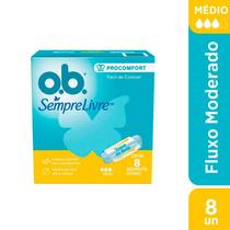 Absorvente Interno OB ProComfort Médio 8 unidades