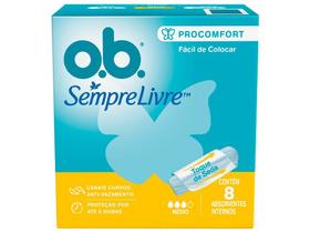 Absorvente Interno OB ProComfort Médio c/ 8 Unidades