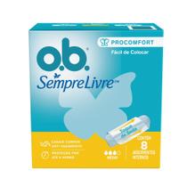 Absorvente Interno OB Procomfort Médio Sem Abas 8 Unidades Absorvente Interno OB Procomfort Médio Sem Abas 8 Unidades