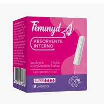 Absorvente Interno Super FEMINYD 8 Unidades