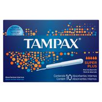 Absorvente Interno Tampax Super Plus - 10 unidades