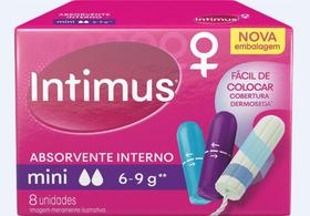 Absorvente intimo interno mini 8 unid - UTENSILIOS