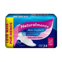 Absorvente Íntimo Suave C/Abas Fluxo Moderado 24un Evergreen Absorvente Íntimo Suave C/Abas Fluxo Moderado 24un Evergreen