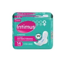 Absorvente intimus antibacteriano com abas 14 unidades Absorvente intimus antibacteriano com abas 14 unidades