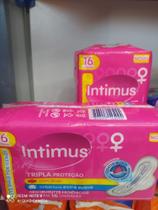 Absorvente intimus com abas c/16 unid.