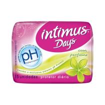 Absorvente intimus days com perfume sem abas - 15 unidades - Kimberly-clark kenko