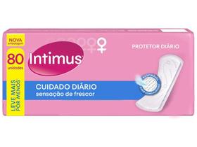 Absorvente Intimus Days Protetor Diário sem Abas - 80 Unidades