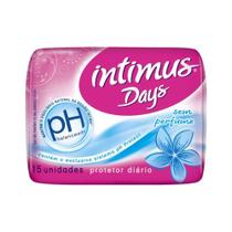 Absorvente intimus days sem perfume - 15 unidades - Kimberly-clark kenko