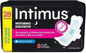Absorvente intimus dia&noite ultrafino suave c/abas c/ 28