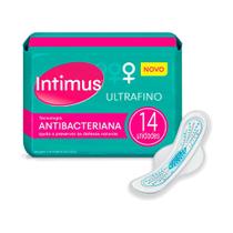 Absorvente Intimus Gel Antibacteriano Com Abas 14 Und