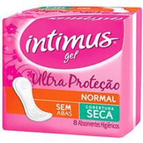 Absorvente intimus gel c/8 seca s/abas - KIMBERLY-CLARK