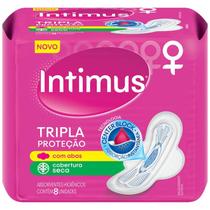 Absorvente intimus gel tripla proteção c/ 8 (a escolher)