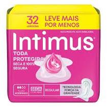 Absorvente Intimus Gel Tripla Proteção Seca - com Abas 32 unidades Absorvente Intimus Gel Tripla Proteção Seca - com Abas 32 unidades