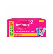 Absorvente Intimus Interno Médio C/16un