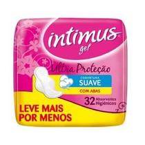 Absorvente Intimus normal suave com abas 32 unidades