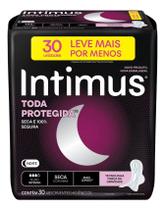 Absorvente Intimus Noturno Cobertura Suave Com Abas com 30 unidades Absorvente Intimus Noturno Cobertura Suave Com Abas com 30 unidades