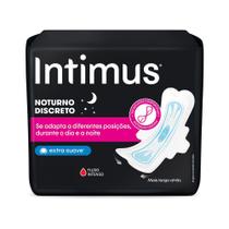 Absorvente Intimus Noturno Discreto com Abas 14 Unidades