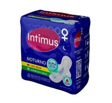 Absorvente Intimus Noturno Seca com Abas - 8unds Absorvente Intimus Noturno Seca com Abas - 8unds