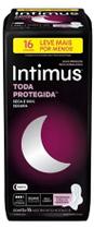 Absorvente intimus noturno suave c/abas c/16 Absorvente intimus noturno suave c/abas c/16