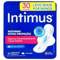 Absorvente Intimus Noturno Suave com Abas c/ 30 unidades