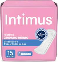 Absorvente Intimus Protetor Diário sem Abas sem Perfume 15UN Absorvente Intimus Protetor Diário sem Abas sem Perfume 15UN