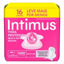 Absorvente Intimus Toda Protegida Dia Seca com Abas 16 Unidades Leve Mais Por Menos Absorvente Intimus Toda Protegida Dia Seca com Abas 16 Unidades Leve Mais Por Menos