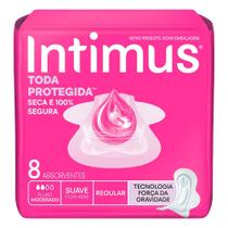 Absorvente Intimus Toda Protegida Dia Suave com Abas 8 Unidades