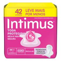 Absorvente Intimus Toda Protegida Textura Seca com Abas 42 unidades